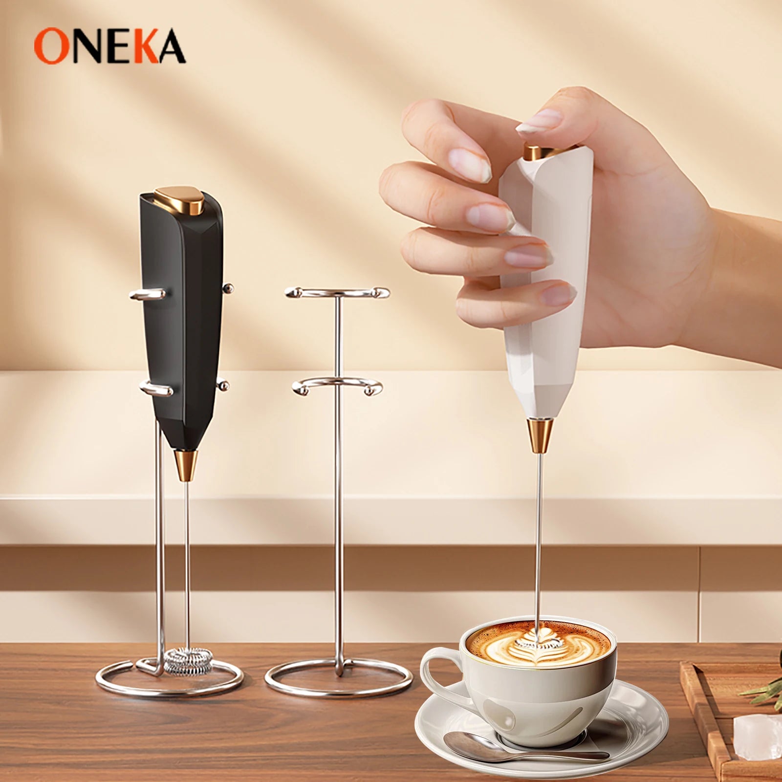 Handheld Electric Milk Frother