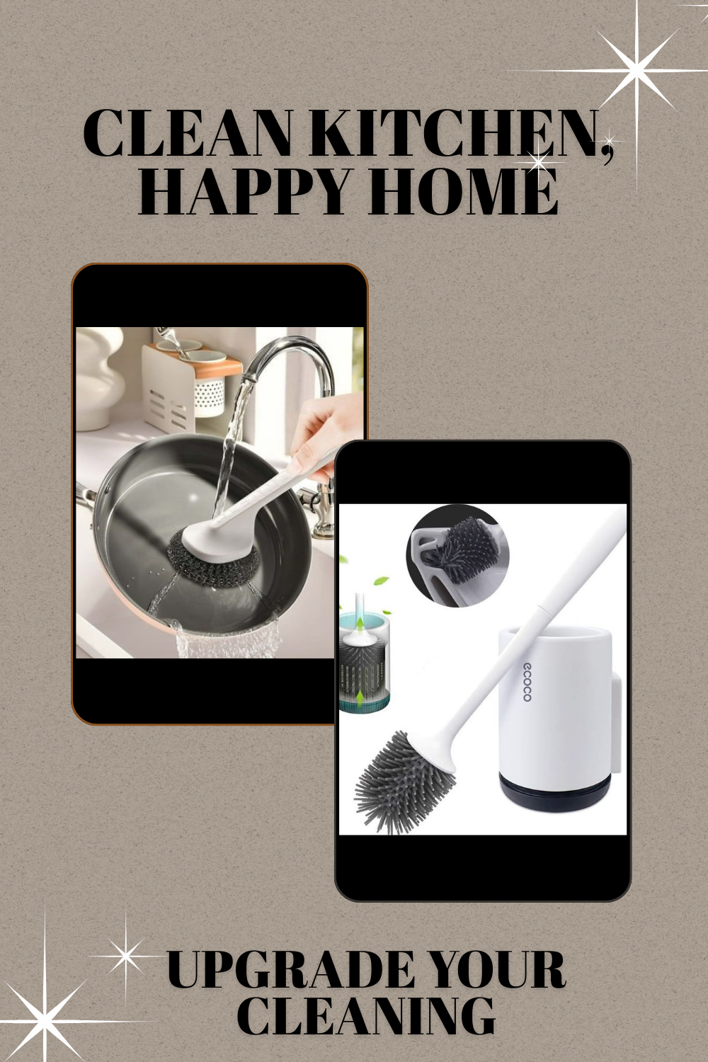 kitchen cleaning items