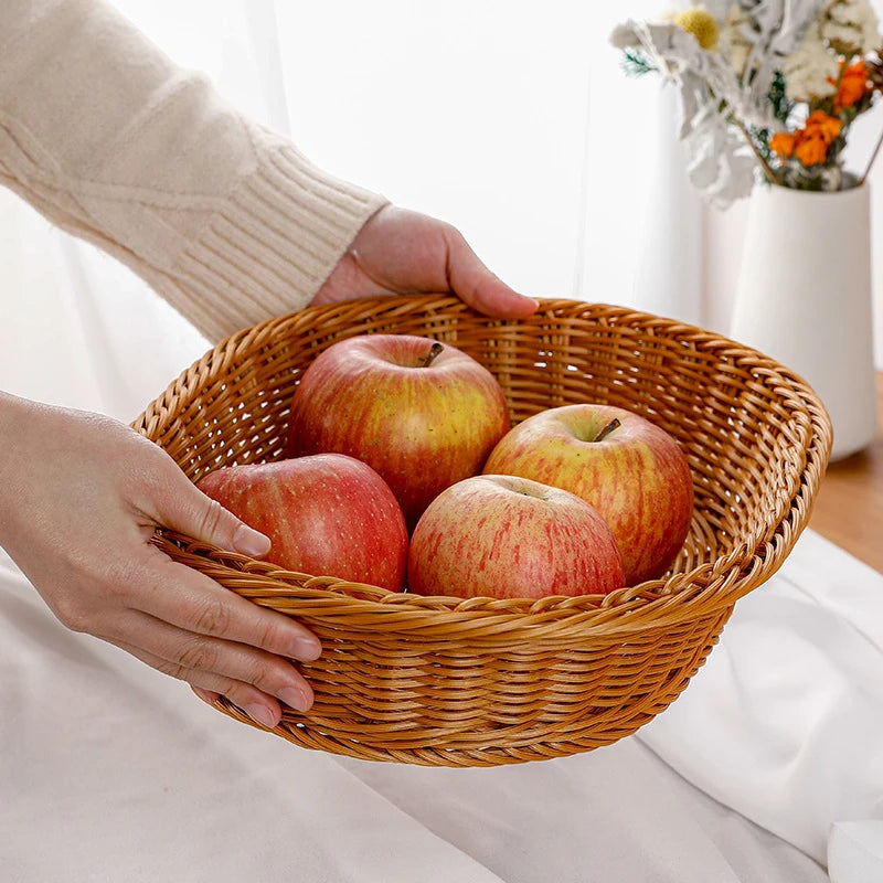 Vegetable Washing & Fruit Drain Basket – Multifunctional Plastic Kitchen Storage Basin