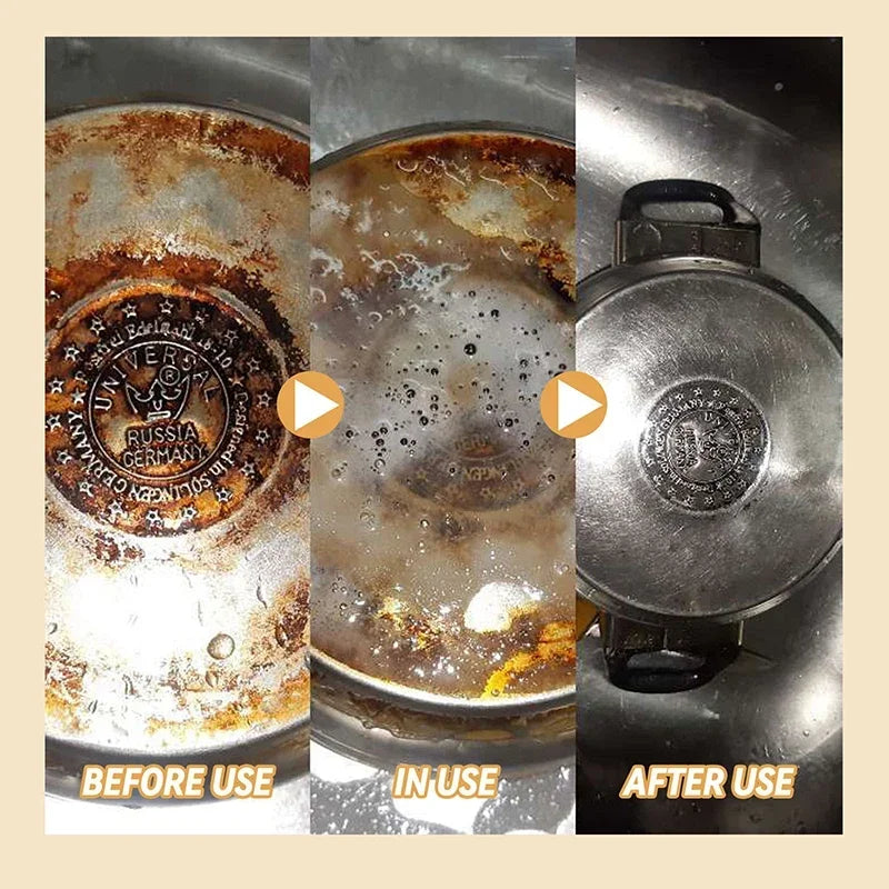 Powerful Kitchen Cleaner & Shoe Whitening Powder – One-Second Stain Remover