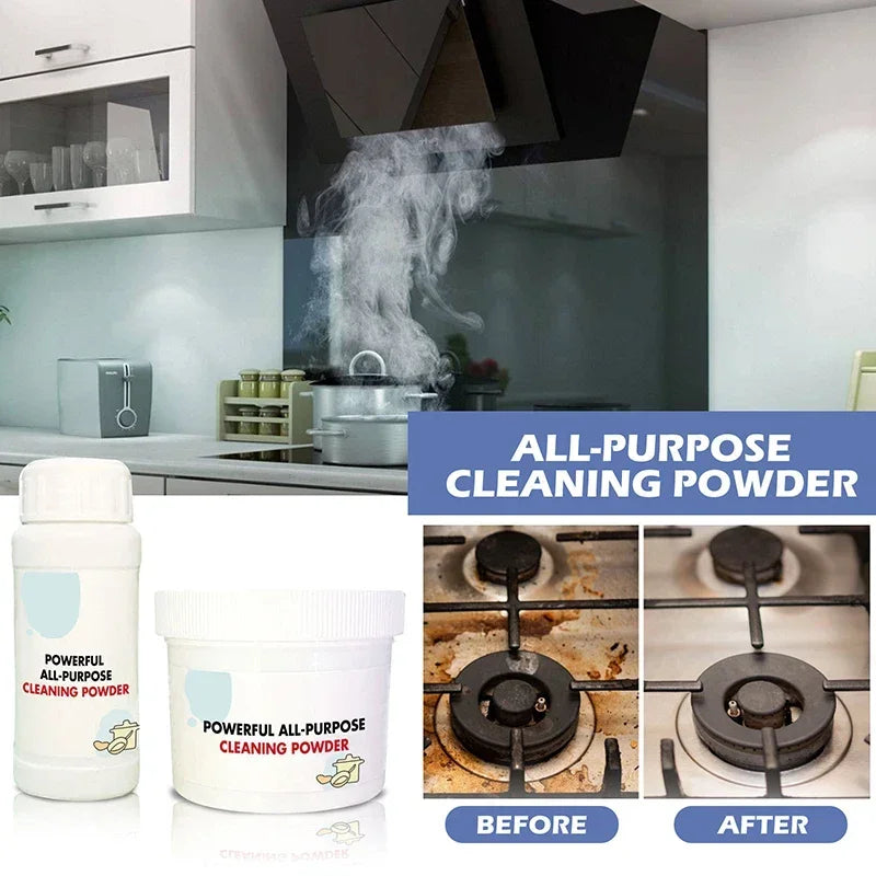 Powerful Kitchen Cleaner & Shoe Whitening Powder – One-Second Stain Remover