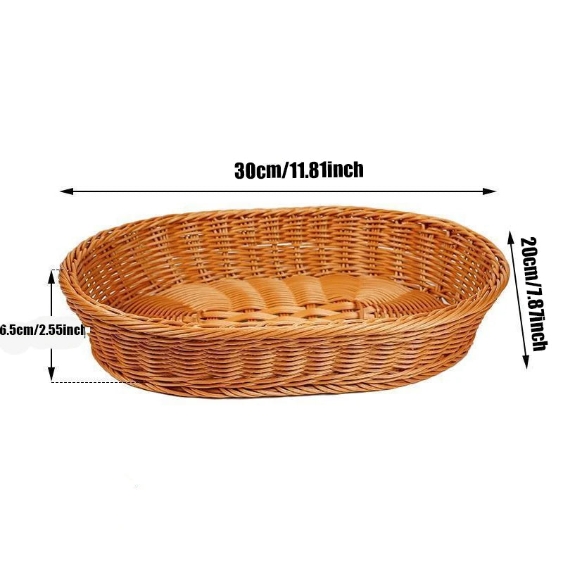 Vegetable Washing & Fruit Drain Basket – Multifunctional Plastic Kitchen Storage Basin