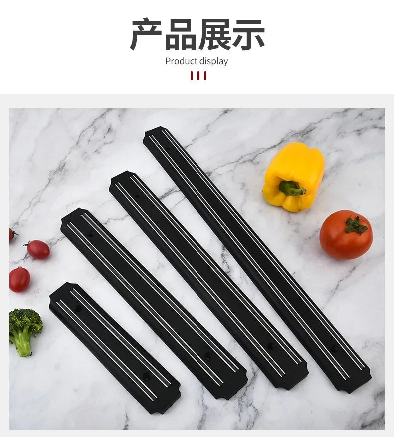 Multipurpose Magnetic Knife Holder – Wall Mounted Kitchen Tool Storage Strip