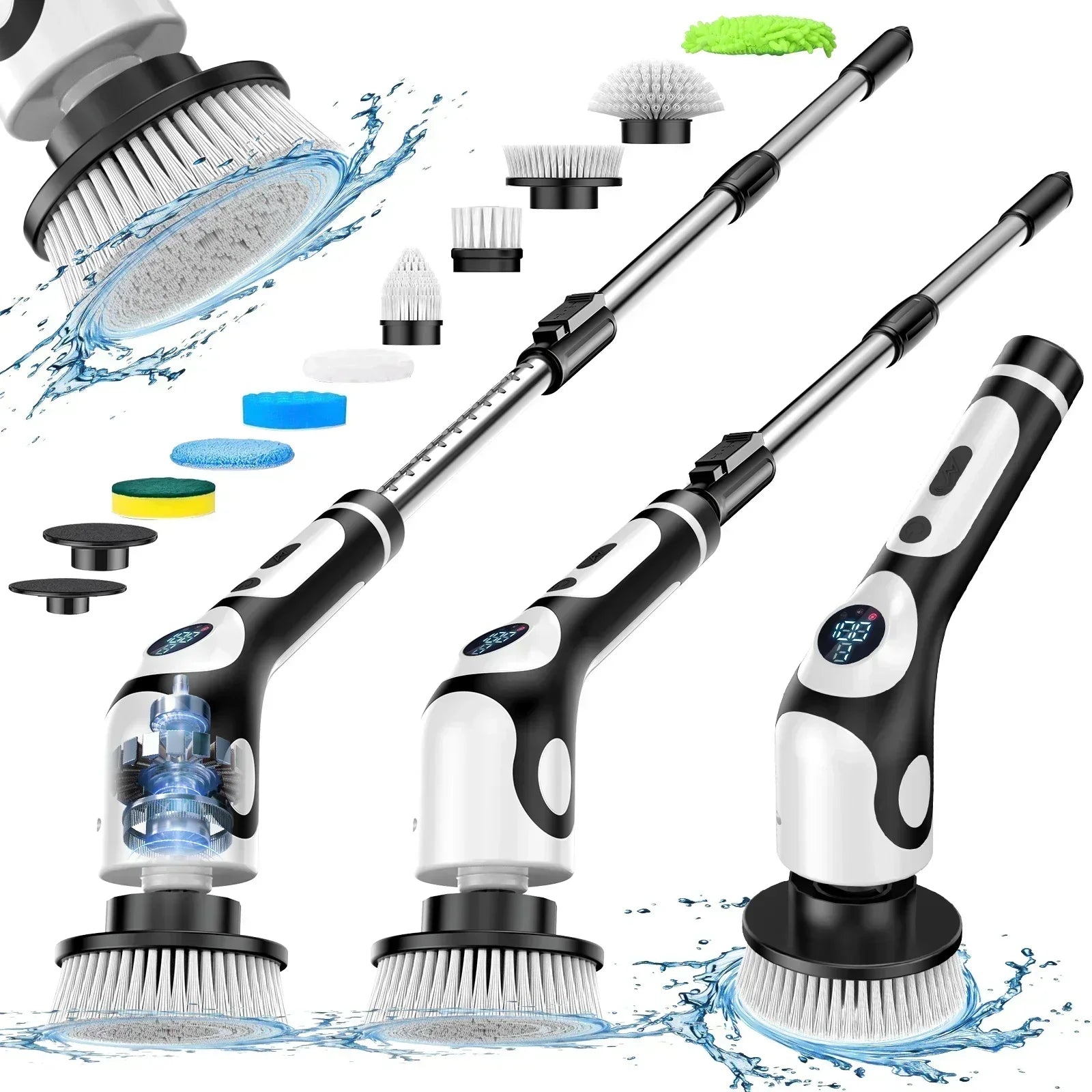 TINSOL 11-in-1 Electric Cleaning Brush