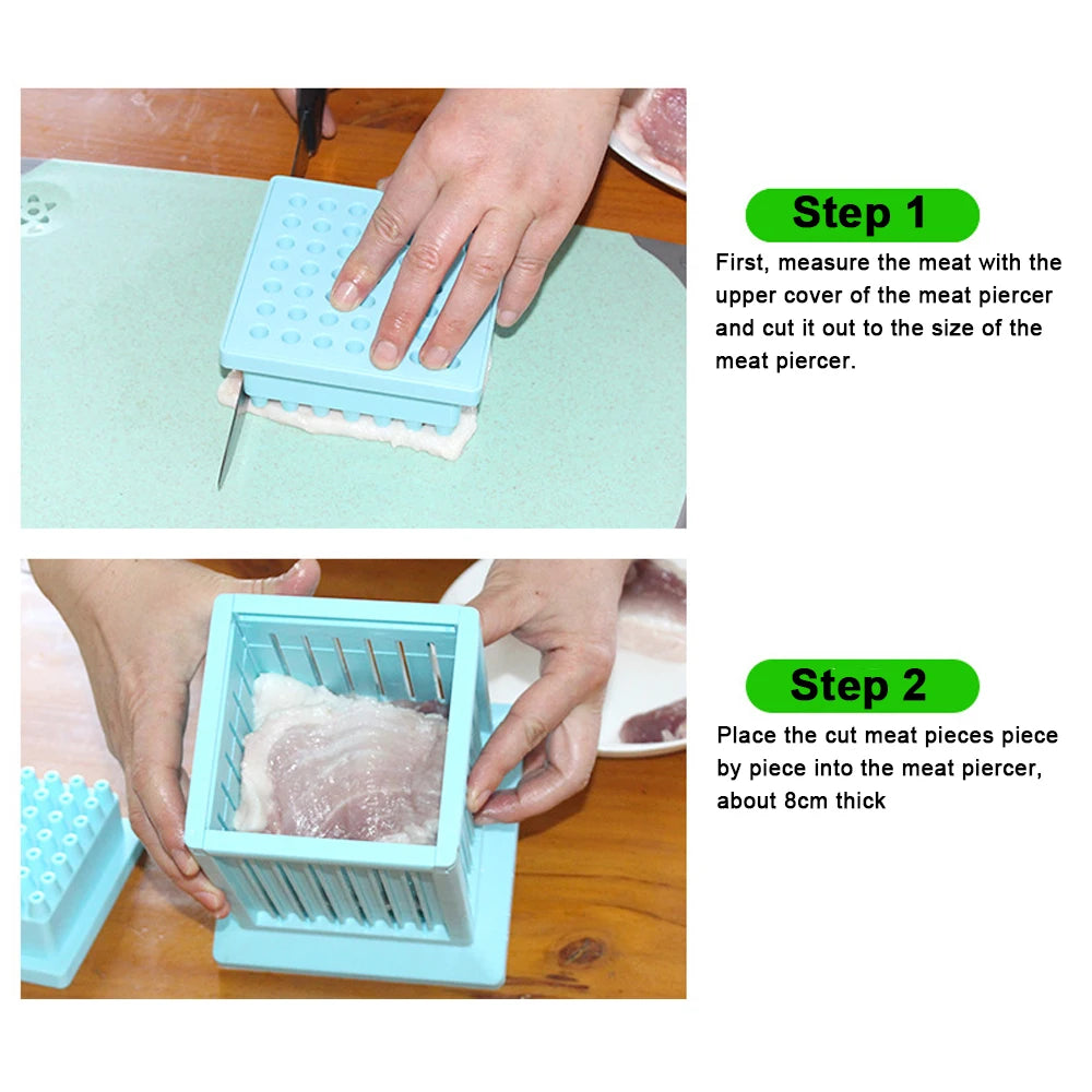 49-Hole BBQ Meat Skewer Maker