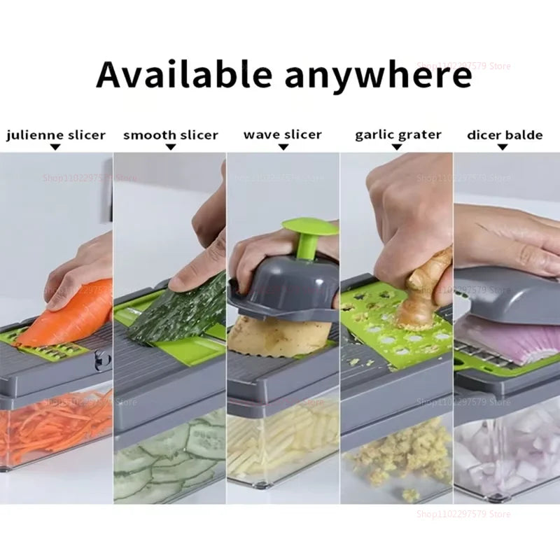 Handheld Vegetable Slicer & Grater