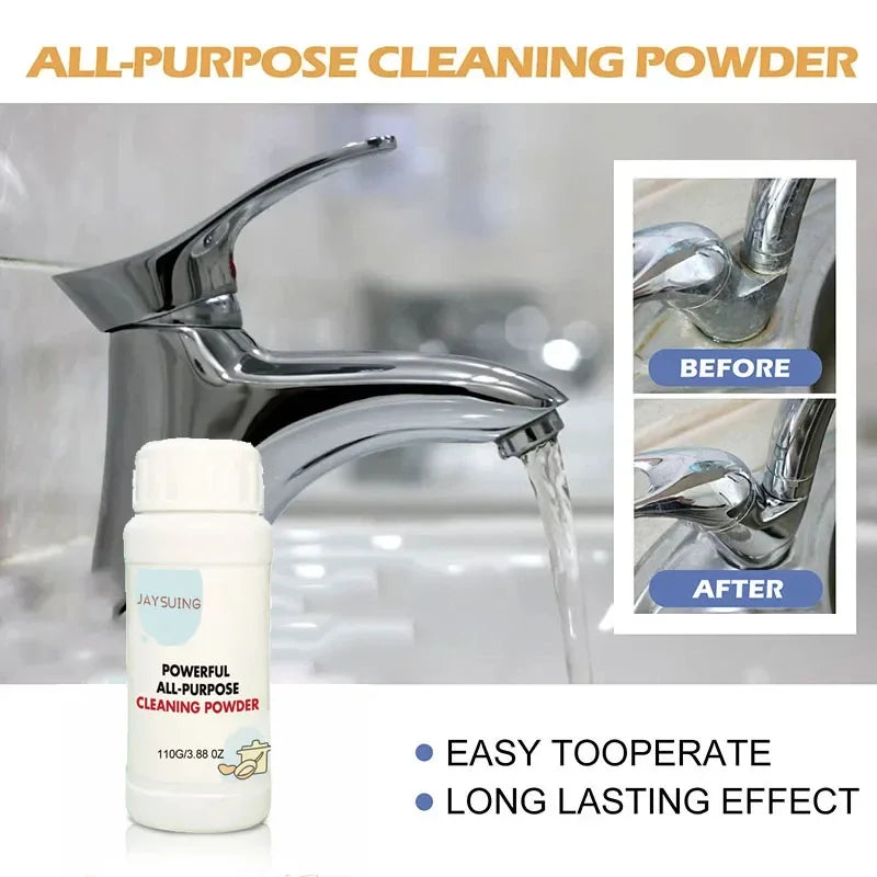 Powerful Kitchen Cleaner & Shoe Whitening Powder – One-Second Stain Remover