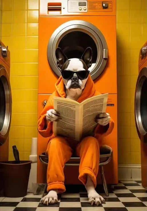 Funny Monkey Toilet Wall Art Poster