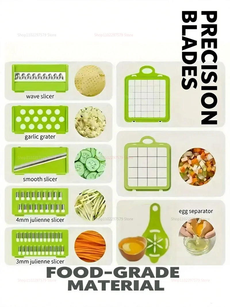 Handheld Vegetable Slicer & Grater