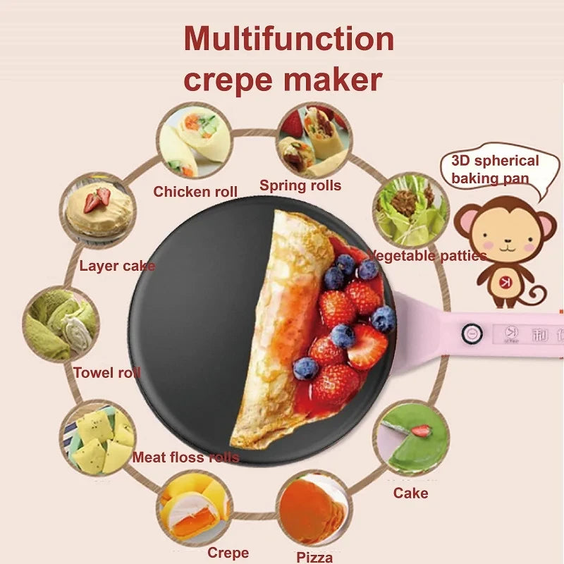 220V Electric Crepe & Pancake Maker