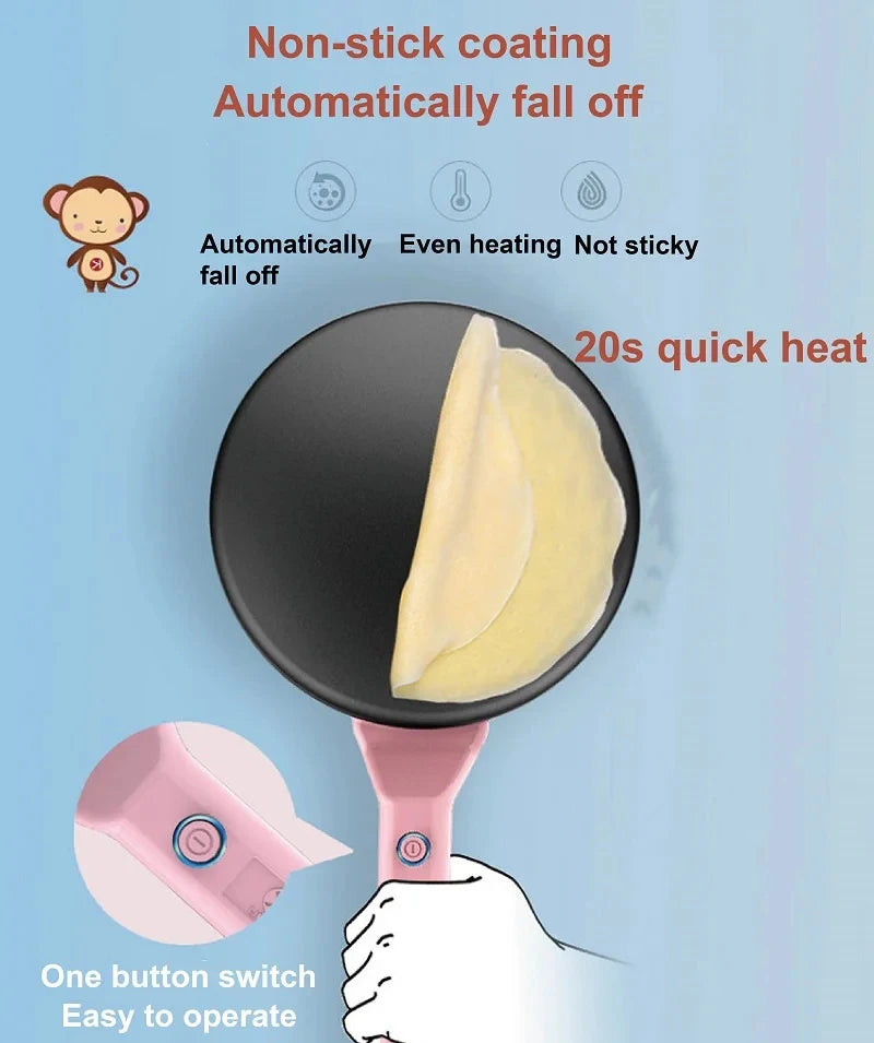 220V Electric Crepe & Pancake Maker