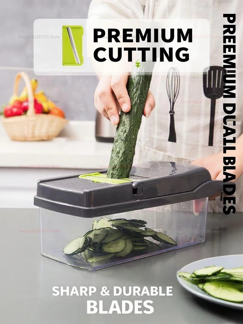 Handheld Vegetable Slicer & Grater