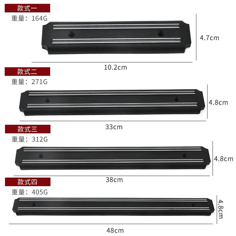 Multipurpose Magnetic Knife Holder – Wall Mounted Kitchen Tool Storage Strip