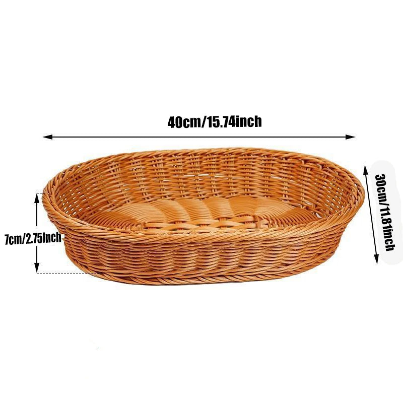 Vegetable Washing & Fruit Drain Basket – Multifunctional Plastic Kitchen Storage Basin