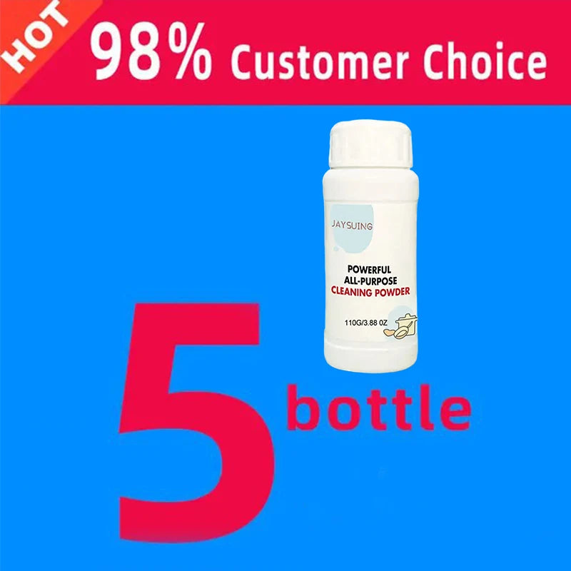Powerful Kitchen Cleaner & Shoe Whitening Powder – One-Second Stain Remover
