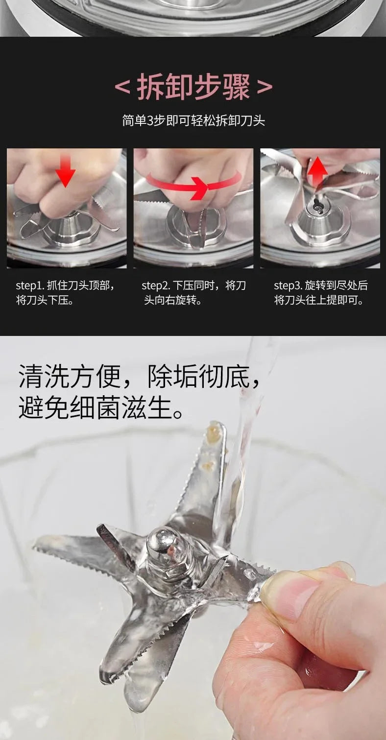 Multifunction Electric Food Processor & Blender