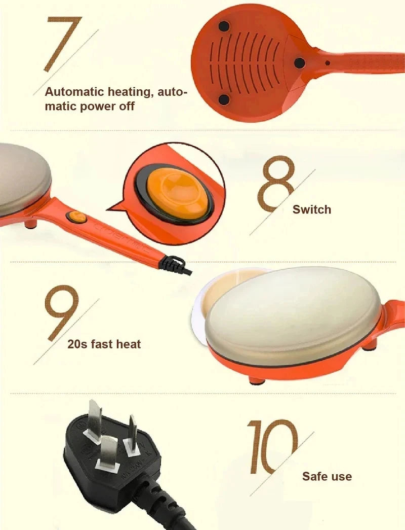 220V Electric Crepe & Pancake Maker