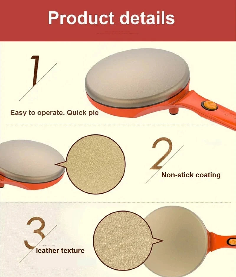 220V Electric Crepe & Pancake Maker