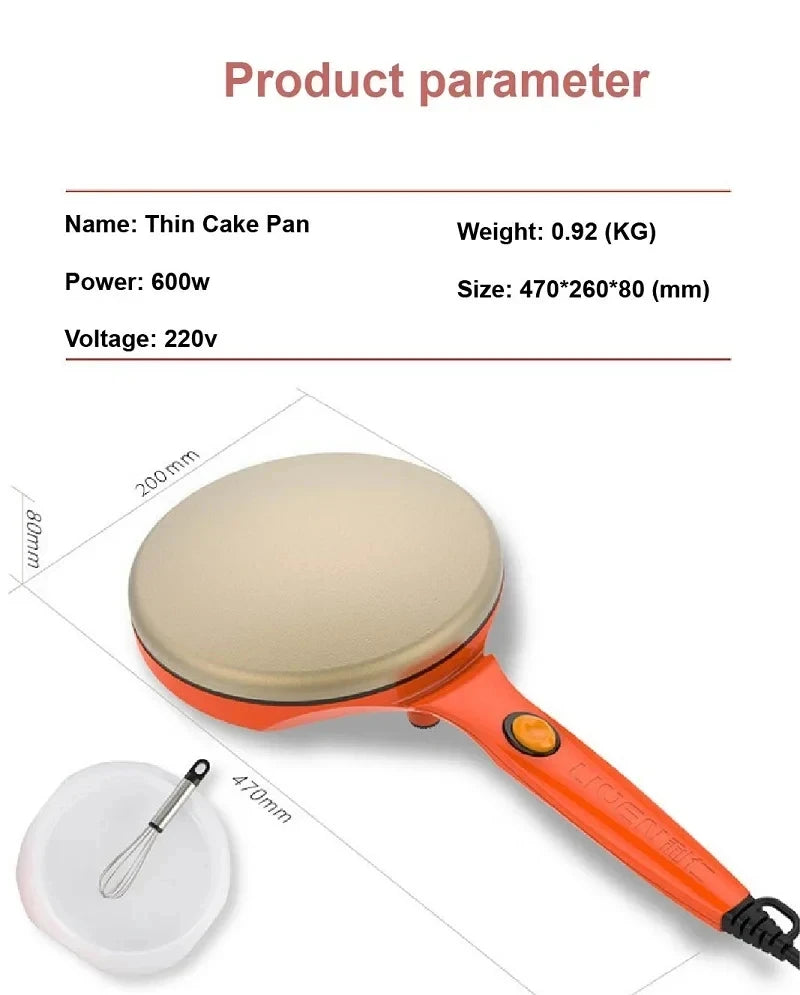 220V Electric Crepe & Pancake Maker