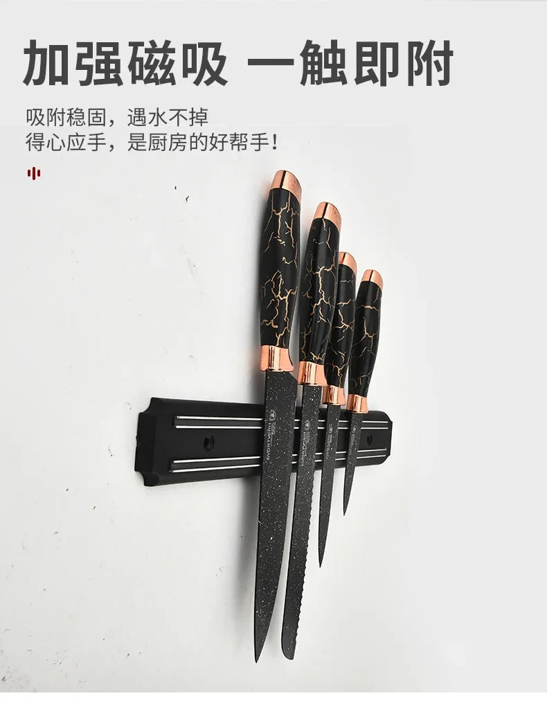 Multipurpose Magnetic Knife Holder – Wall Mounted Kitchen Tool Storage Strip