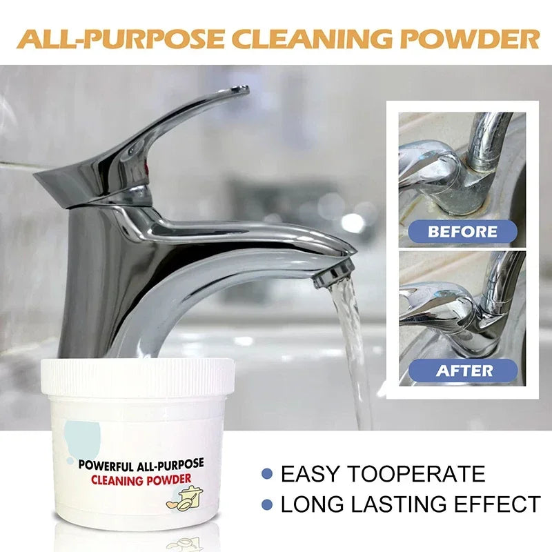 Powerful Kitchen Cleaner & Shoe Whitening Powder – One-Second Stain Remover
