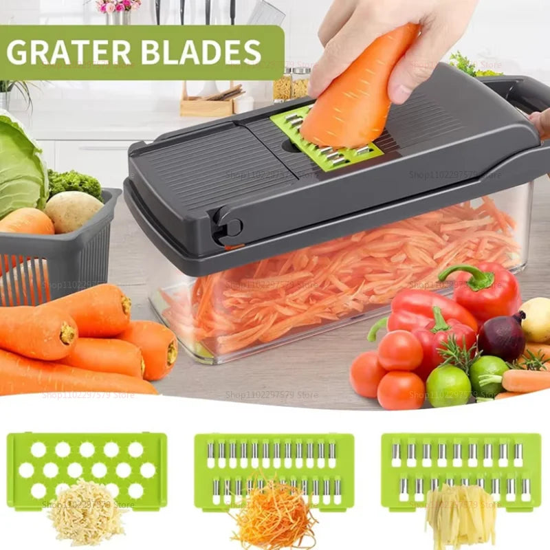Handheld Vegetable Slicer & Grater