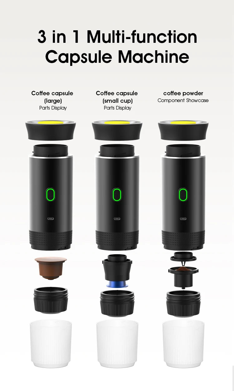 Portable Wireless Espresso Coffee Maker